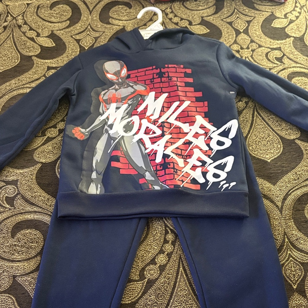 Spider-Man Hoodie and Pants Set